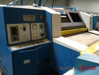 Ironing & Embossing Through-Feed - Rotopress - RG18 Ironing & Embossing Through-Feed - Rotopress - RG18