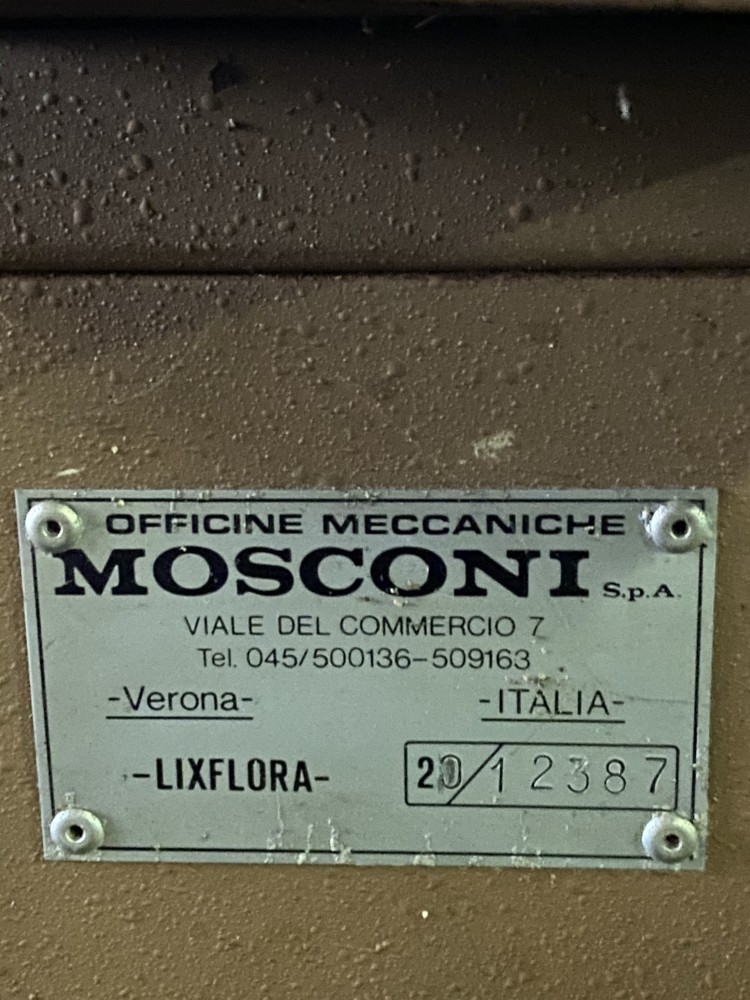 Rotary ironing machines - Mosconi - Lixflora