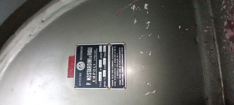 Presses, Ironing & Embossing - Mostardini - 850 tn