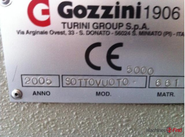 Vacuum driers - Gozzini - Duplomatic SOTTOVUTO