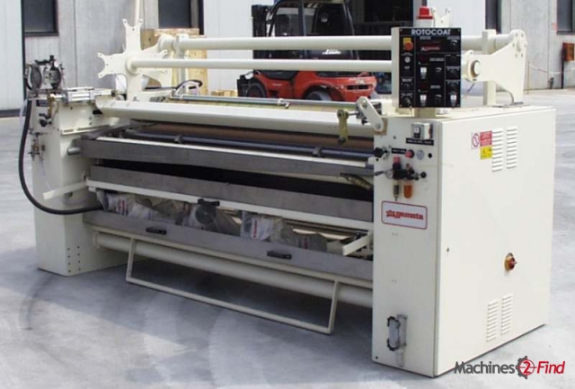 Roller coating machines - Gemata - New Rotocoat 1800/4