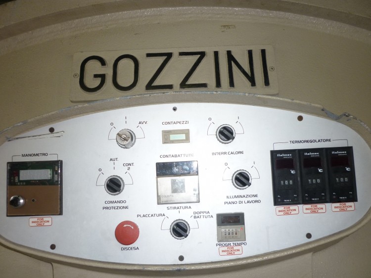 Presses, Ironing & Embossing - Gozzini - ST-850