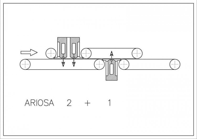 Dedusting machines - Bergi - Ariosa 2+1