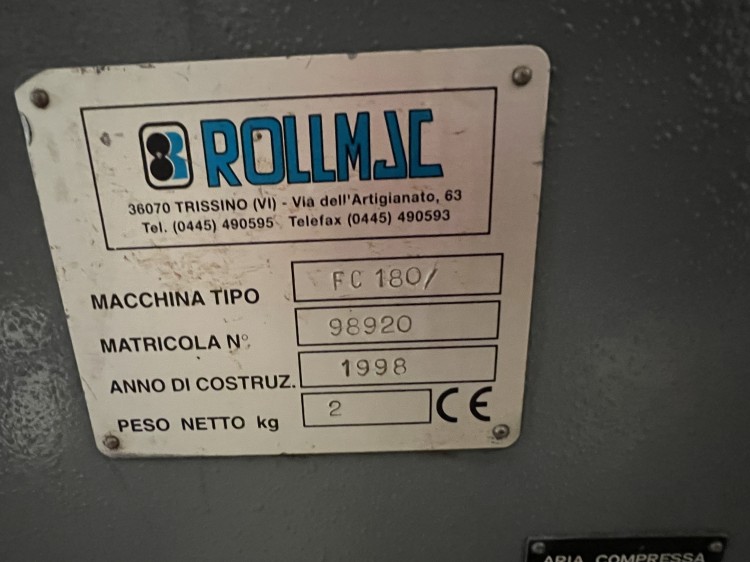 Roller coating machines - Rollmac - Uniroll FC 180