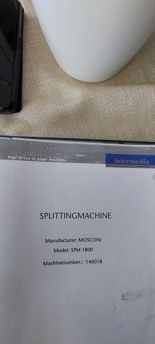 Splitting machines - Mosconi - SPM