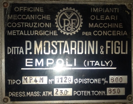 Presses, Ironing & Embossing - Mostardini - MP4M