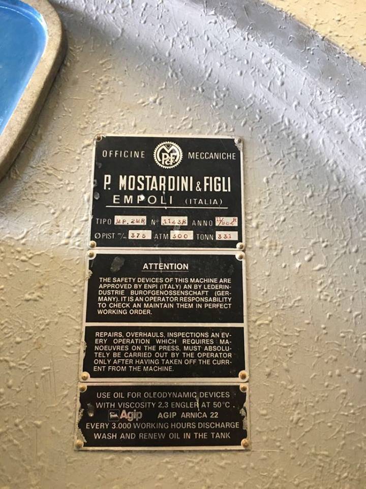 Presses, Ironing & Embossing - Mostardini - MP2MR