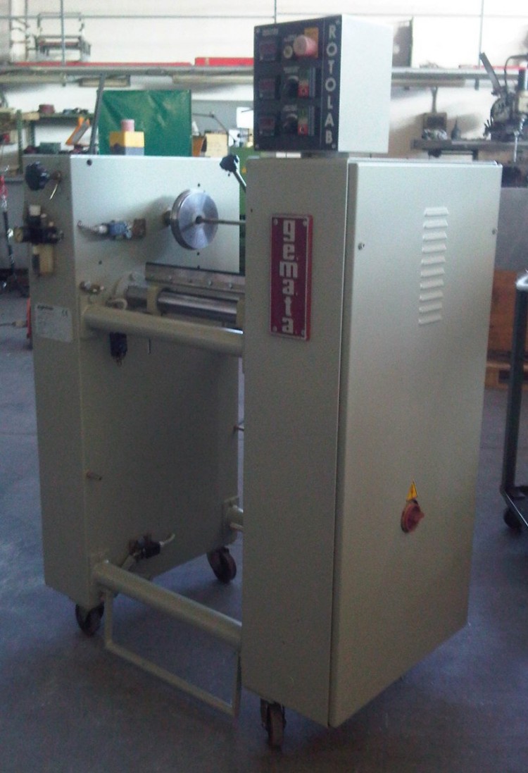 Roller coating machines - Gemata - Rotolab 400