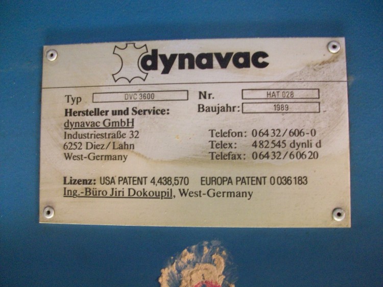 Staking / Stretching machines - Dynavac - DVC 3600