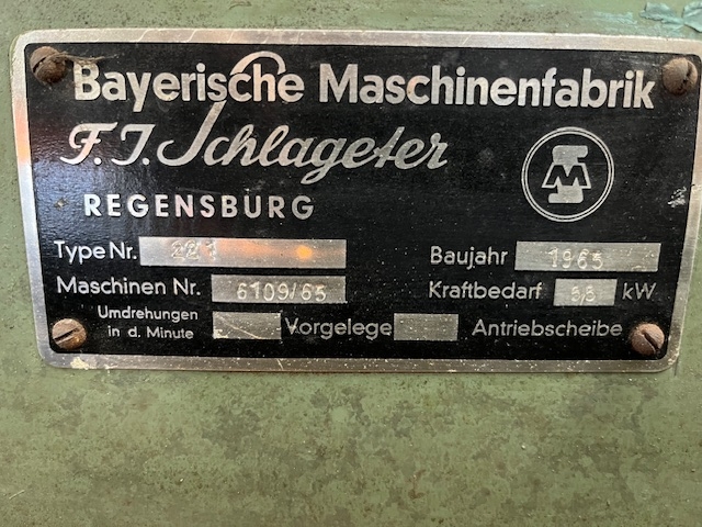 Staking machines - Schlageter - 221